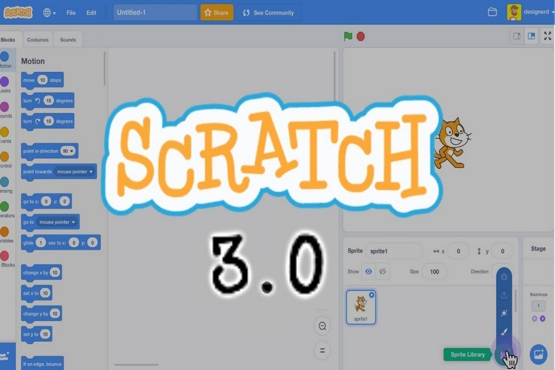 Scratch 3 программирование для Raspberry Pi